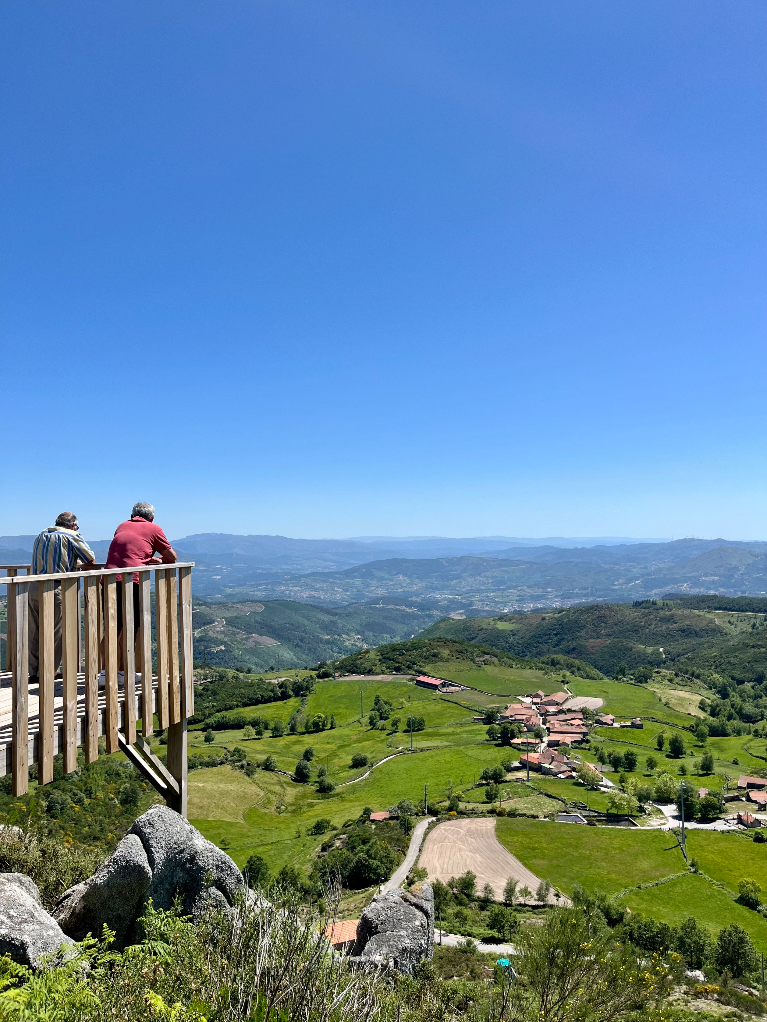 Two years apart. The valley, unchanged...