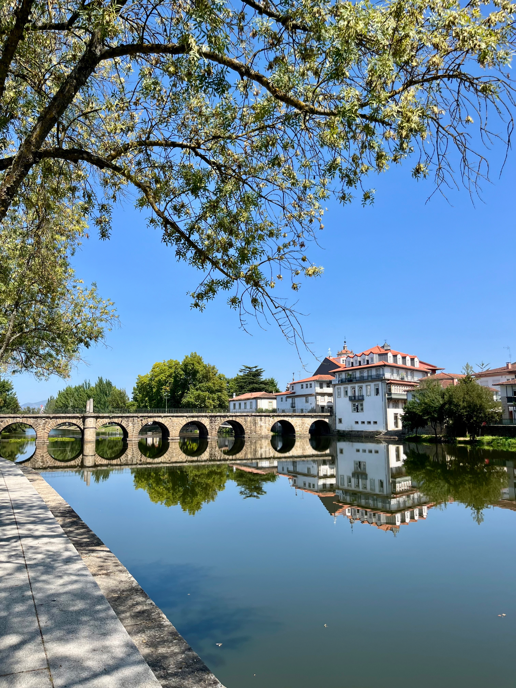 Roman arches that held empires, now hold only reflections and time